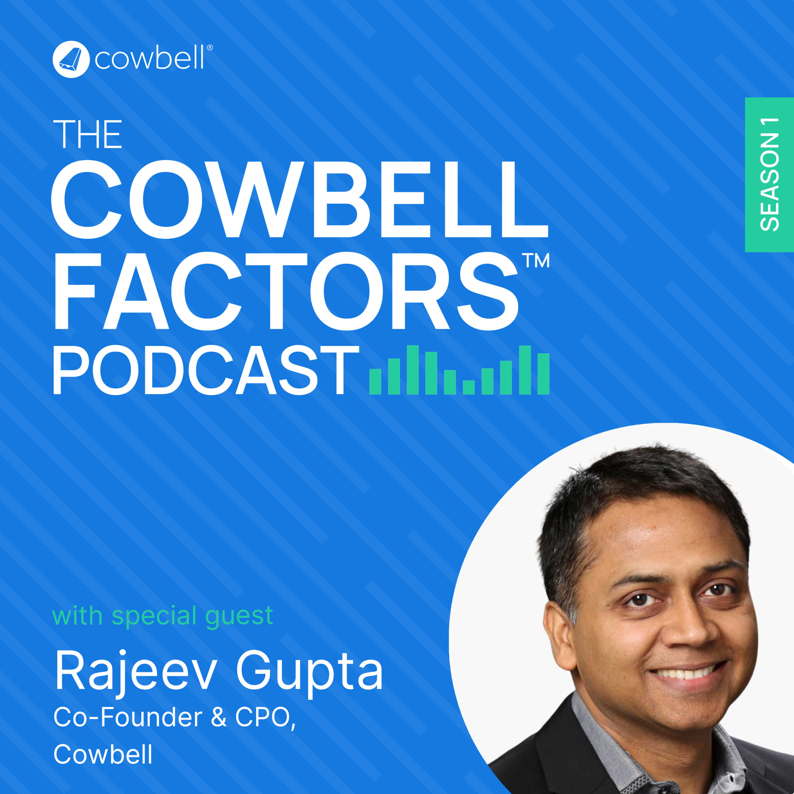 Cowbell Factors Podcast with Special Guest Rajeev Gupta