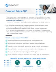 Cowbell Prime 100