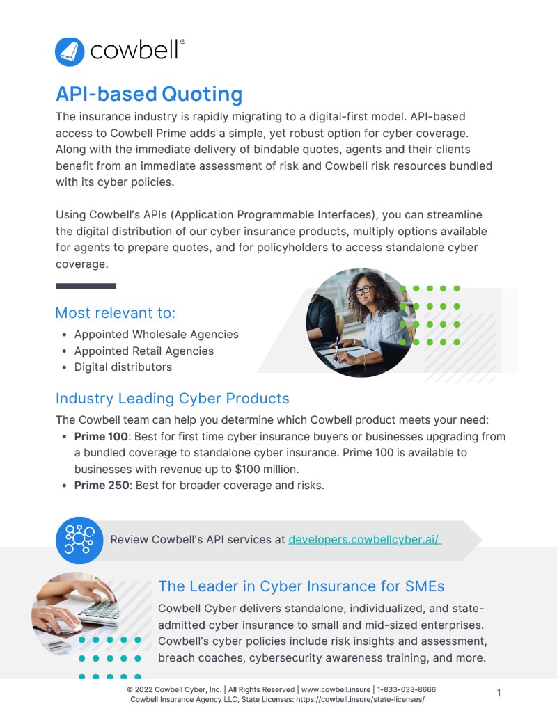 API-Based Quoting API-Based Quoting