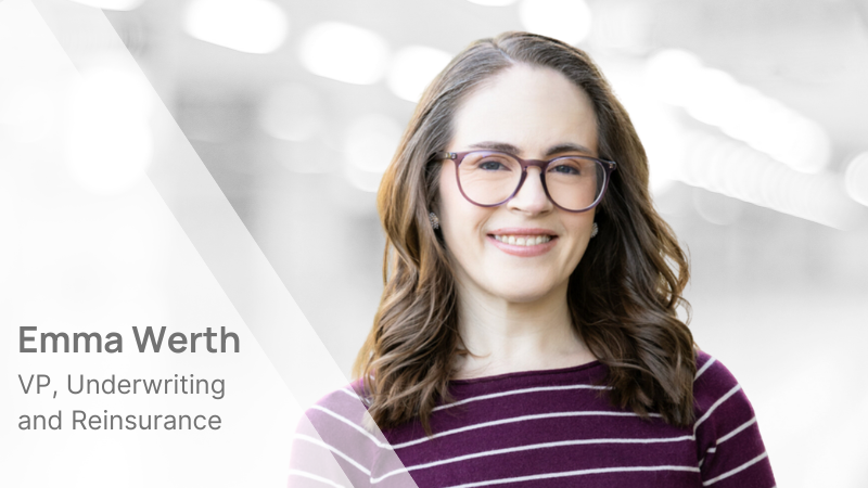 Emma Werth Appointed Vice President of Underwriting and Reinsurance