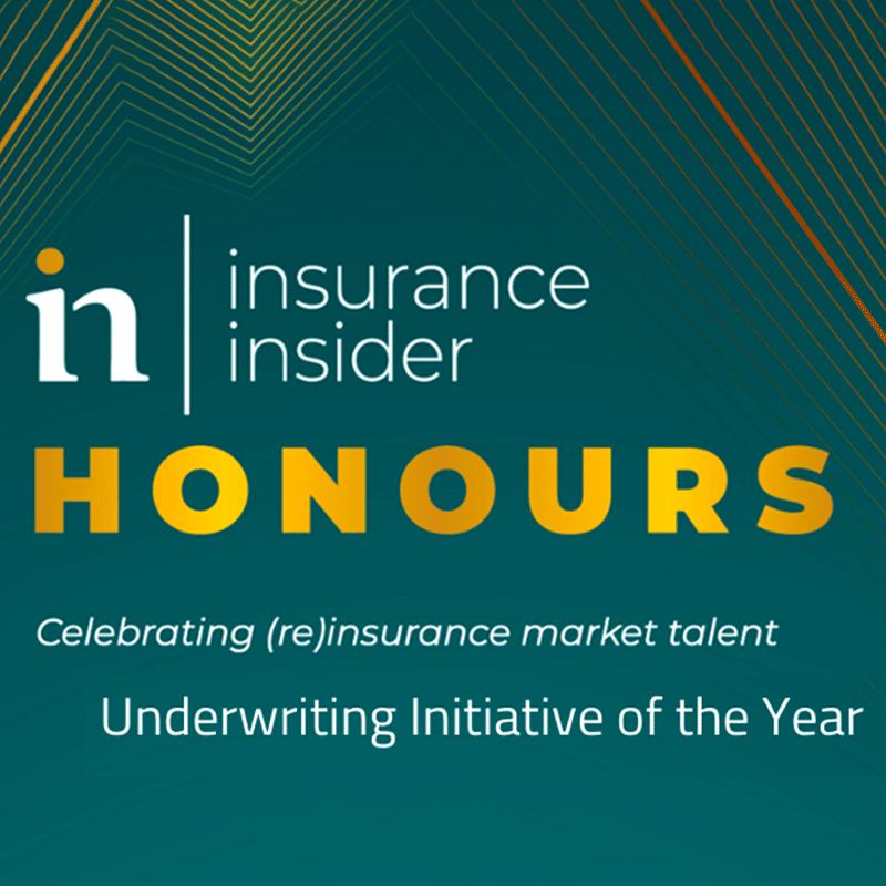 Insurance Insider Honors: Underwriting Initiative of the Year Nominee