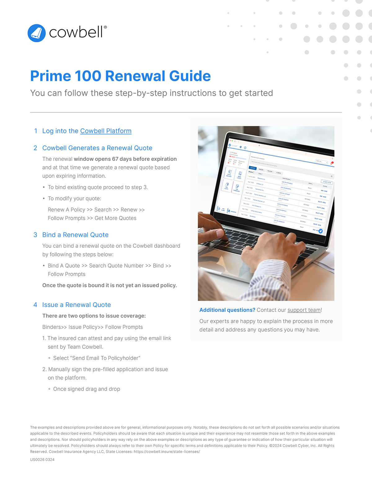 Prime 100 renewal guide