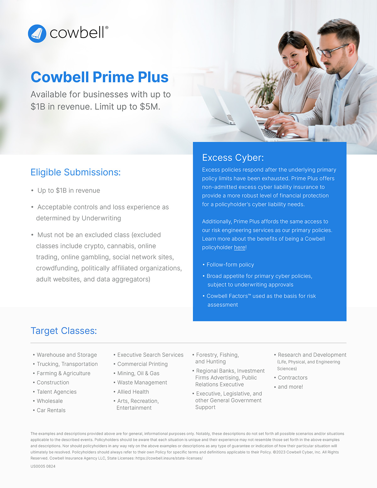 Cowbell Prime Plus