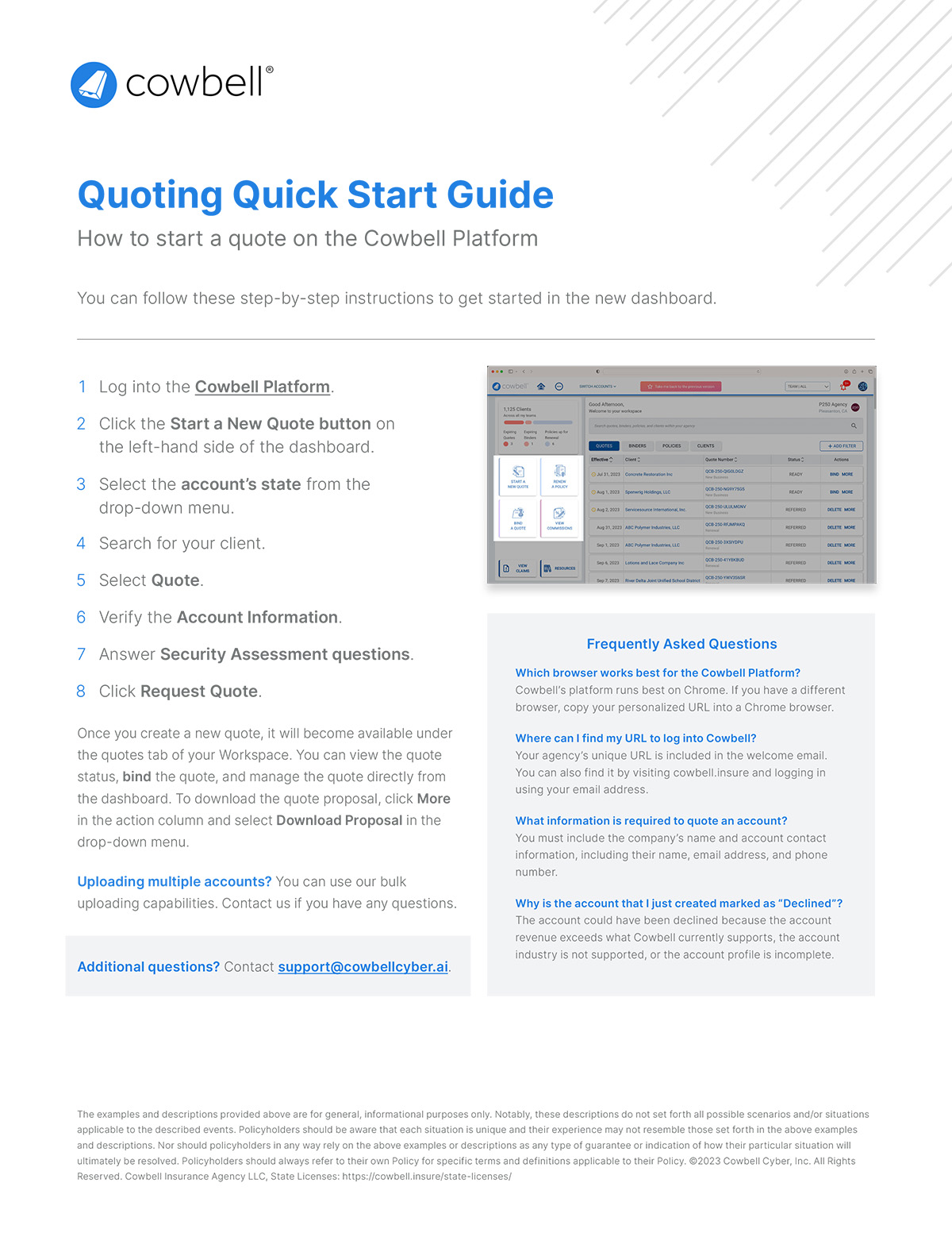 Quoting Cheat Sheet