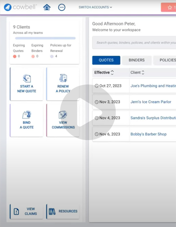 Prime 100 bind workflow video tutorials