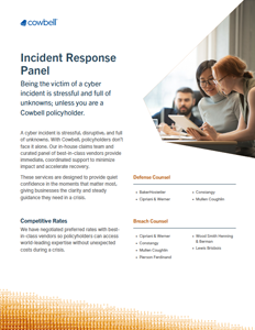 US Claims Incident Response Panel